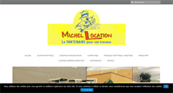 Desktop Screenshot of michel-location.fr