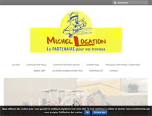 Tablet Screenshot of michel-location.fr